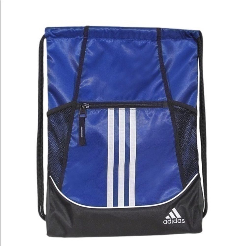 Adidas Blue White Alliance II Sackpack